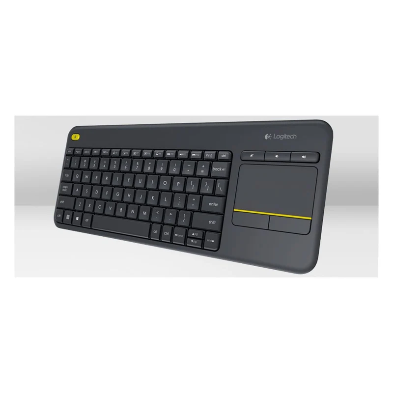 Logitech K400 Plus Wireless Touch Keyboard kabellose Tastatur schwarz