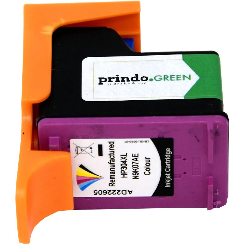 Prindo Green XL Druckerpatrone kompatibel mit HP 304 XL mehrere Farben