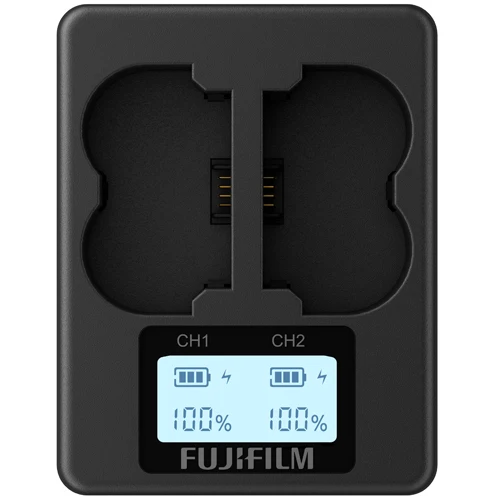 Fujifilm BC-W235 Doppel-Akku-Ladegerät für NP-W235-Akku