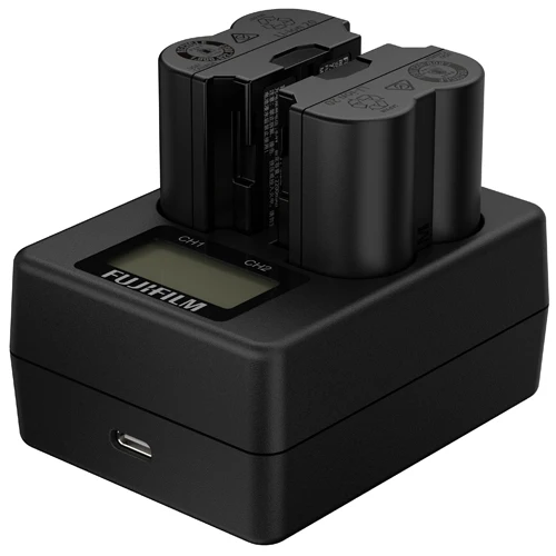 Fujifilm BC-W235 Doppel-Akku-Ladegerät für NP-W235-Akku