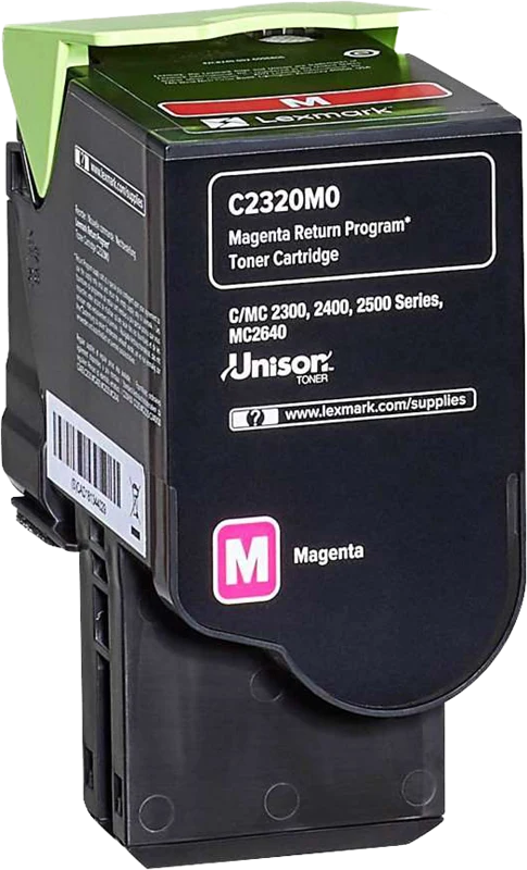 Lexmark C2320M0 Magenta Toner