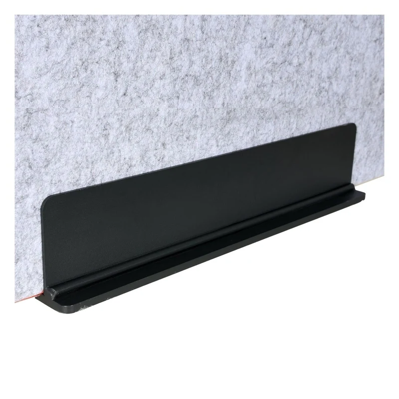 Schreibtisch Trennwand inkl. Metallfuß ca. 50 x 120cm
