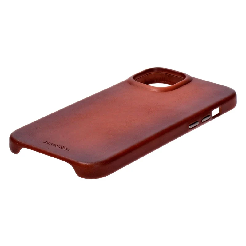 Mobilize Protection Pack iPhone 15 Plus Ledercase braun und Displayschutz