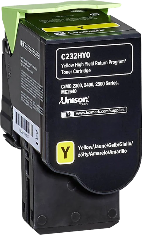 Lexmark C232HY0 Gelb Toner