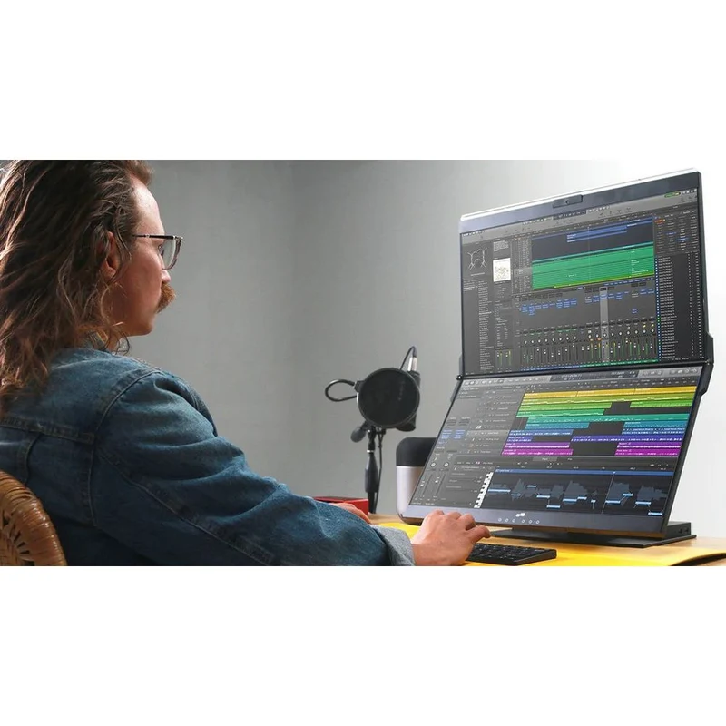 Mobile Pixels Geminos 24-Zoll-Doppelmonitor