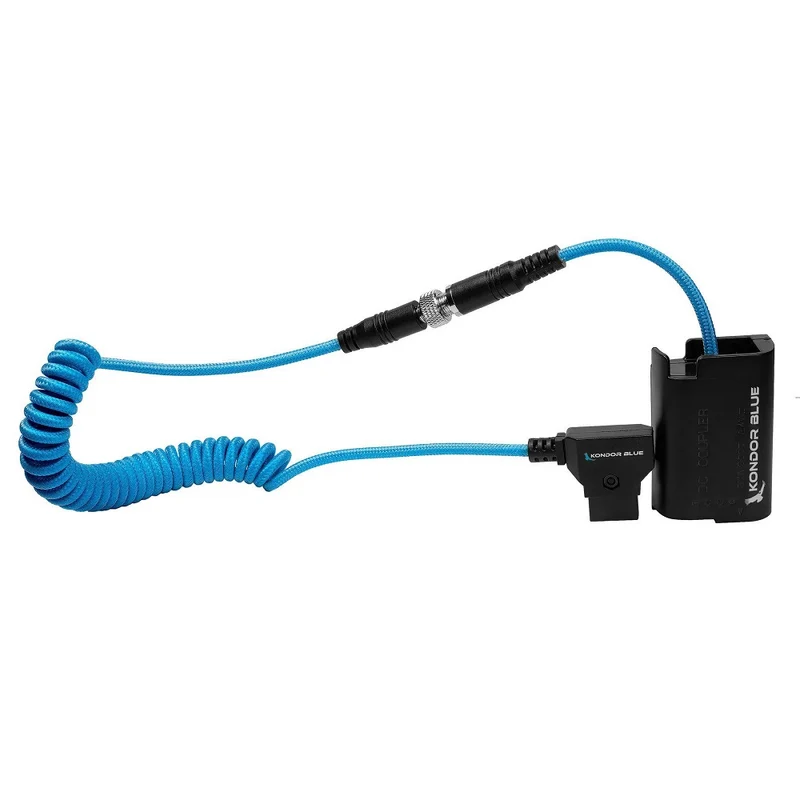 Kondor Blue D Tap zu Lumix S5 GH5 DMW-BLK22 Dummy Akku Kabel
