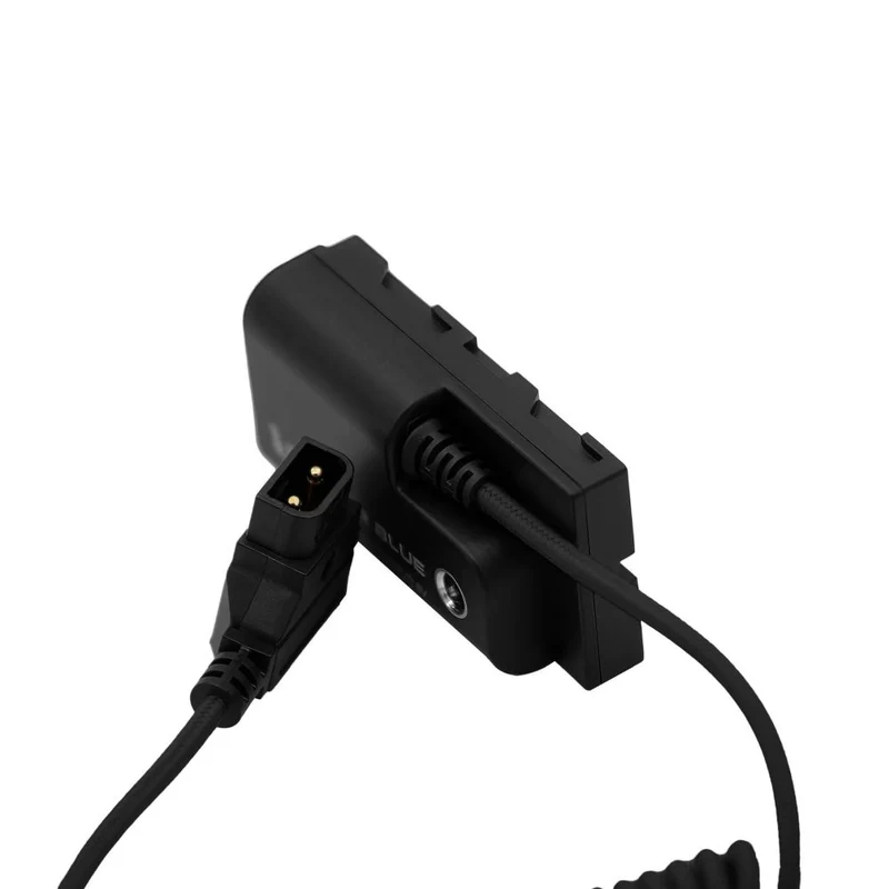 Kondor Blue D-Tap auf Sony L-Serie Dummy-Batterie NPF Kabel (schwarz)