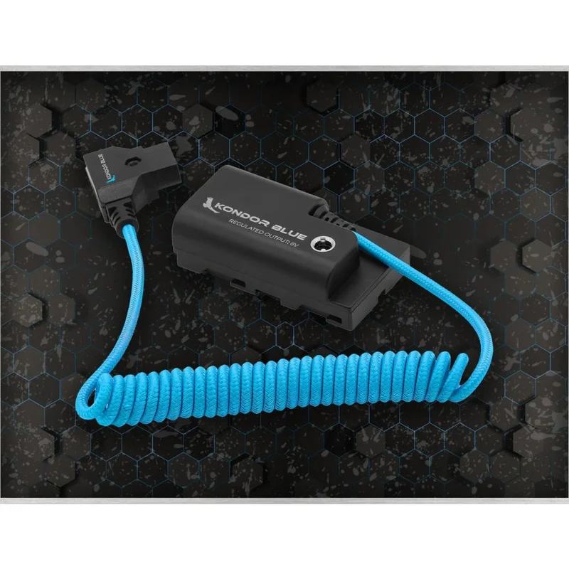 Kondor Blue D-Tap auf Sony L-Serie Dummy Batterie NPF Kabel