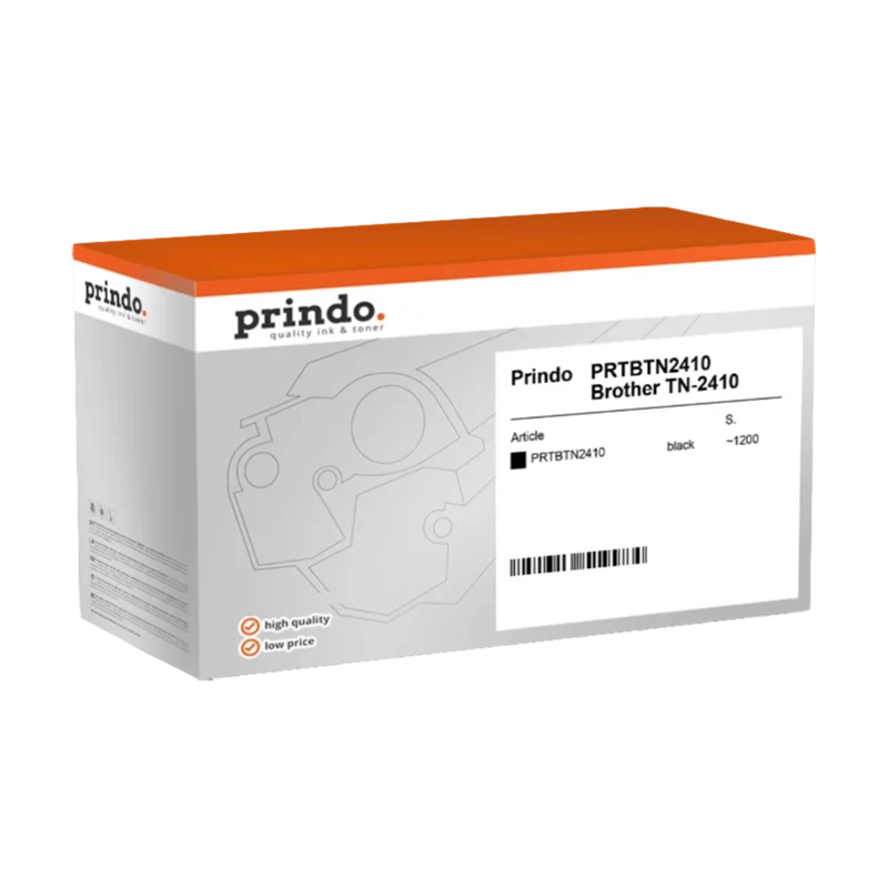 Prindo Classic Toner kompatibel mit Brother TN-2410 Schwarz