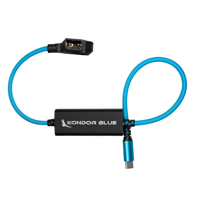 Kondor Blue 16" D-Tap zu USB C Power Delivery Kabel für R5C