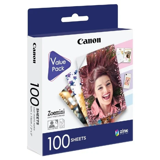 Canon ZINK PAPER ZP-2030 100 SHEETS