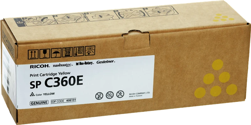Ricoh SP C360E Gelb Toner