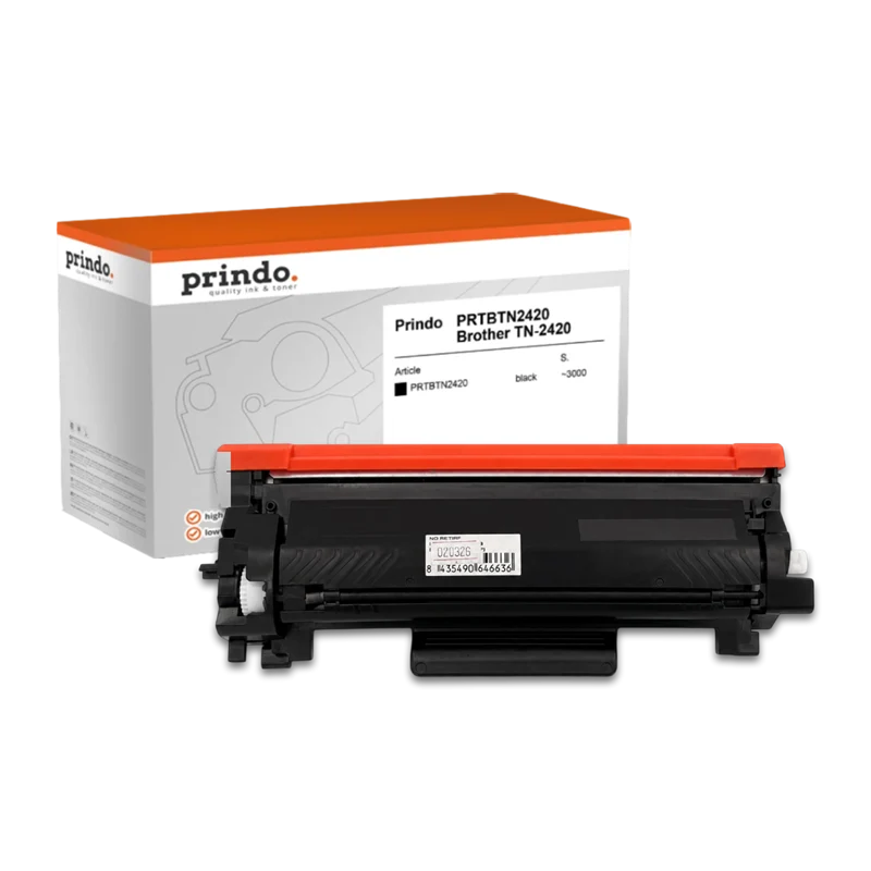 Prindo Classic Toner kompatibel mit Brother TN-2420 Schwarz