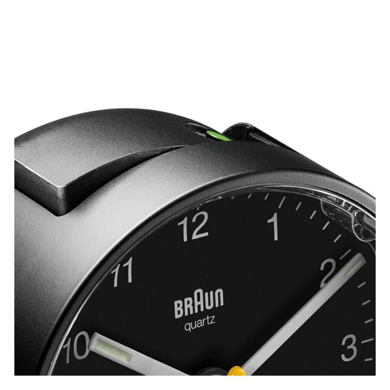 Braun BC01B Quarzwecker Schwarz
