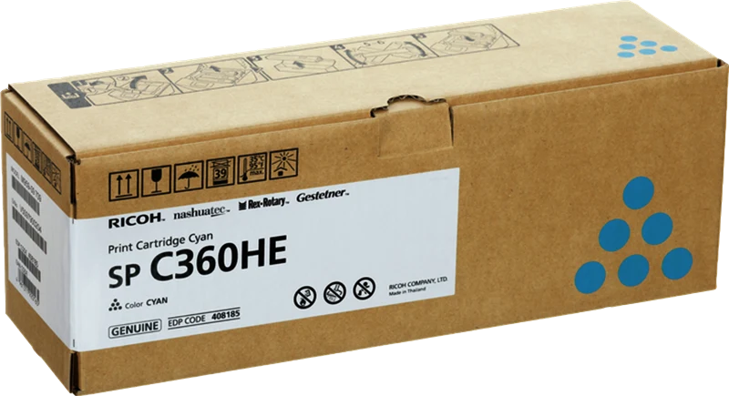 Ricoh SP C360HE Cyan Toner