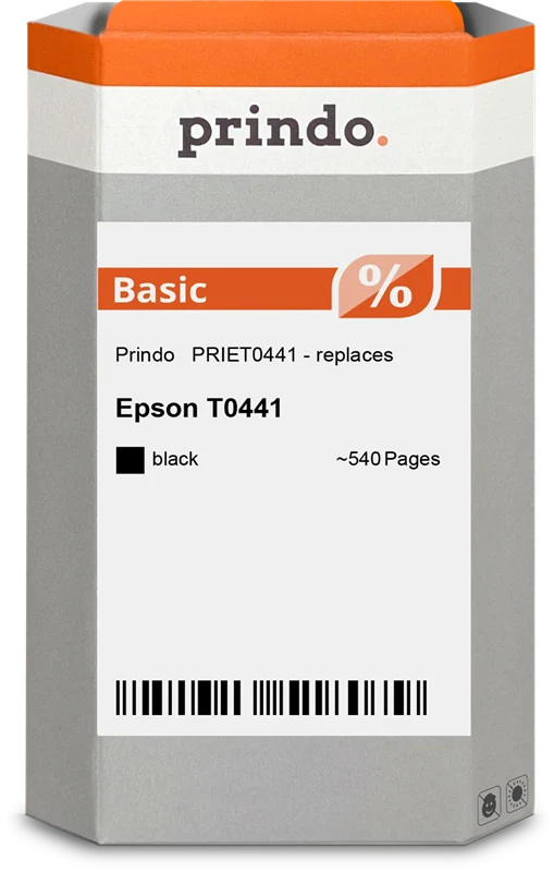 Prindo Basic Druckerpatrone kompatibel mit Epson T0441 Schwarz