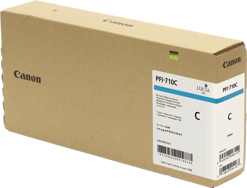 Canon PFI-710c Cyan Druckerpatrone 2355C001