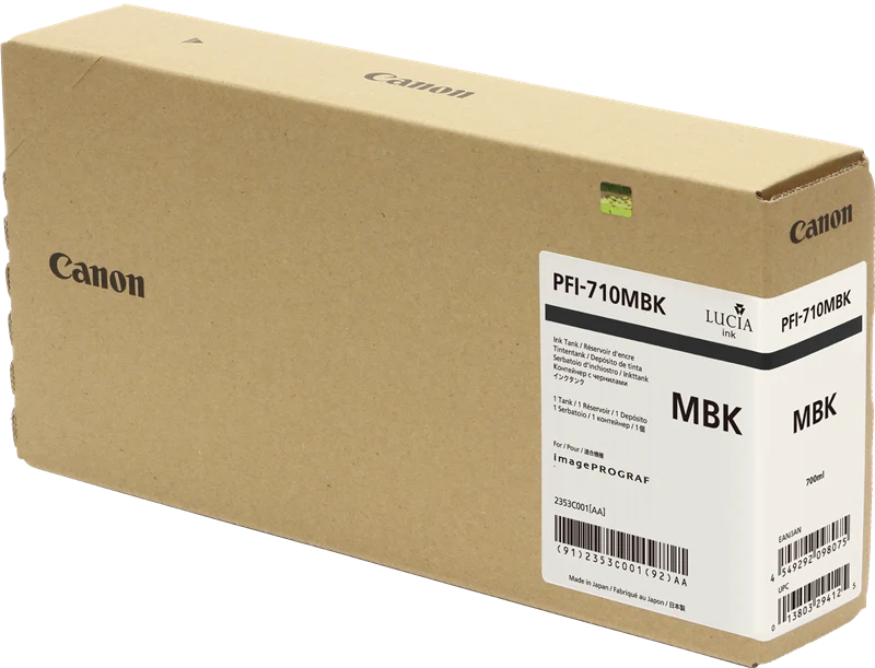 Canon PFI-710mbk Schwarz (Matt) Druckerpatrone 2353C001