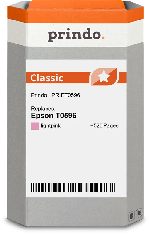 Prindo Classic Druckerpatrone kompatibel mit Epson T0596 Light Magenta