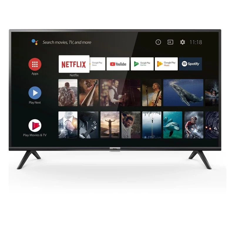 TCL 32ES560 32" (81,3cm) HD Smart-TV WLAN 270 cd/m² Schwarz