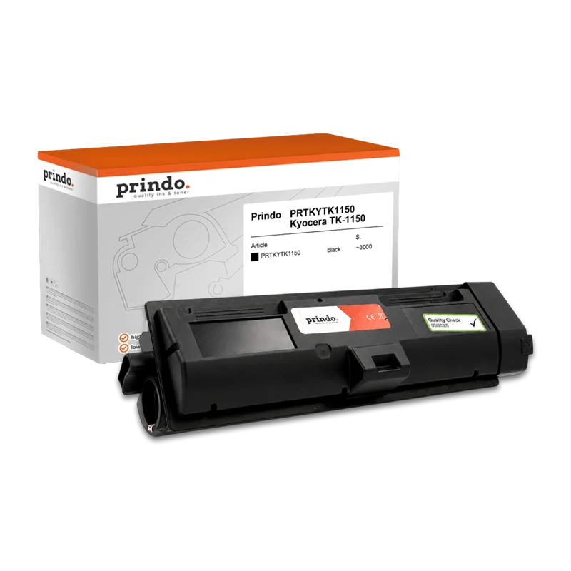 Prindo Classic Toner kompatibel mit Kyocera TK-1150 Schwarz