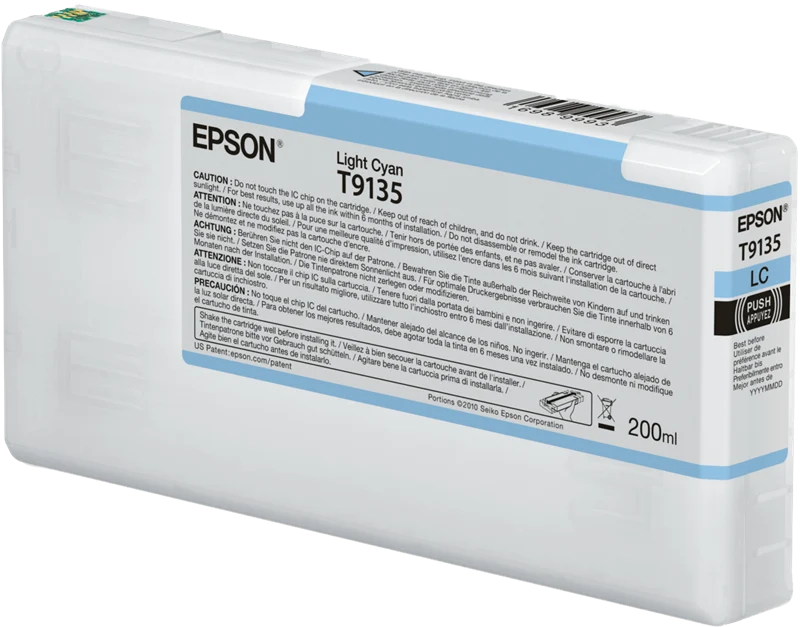 Epson T9135 Light Cyan Druckerpatrone C13T913500