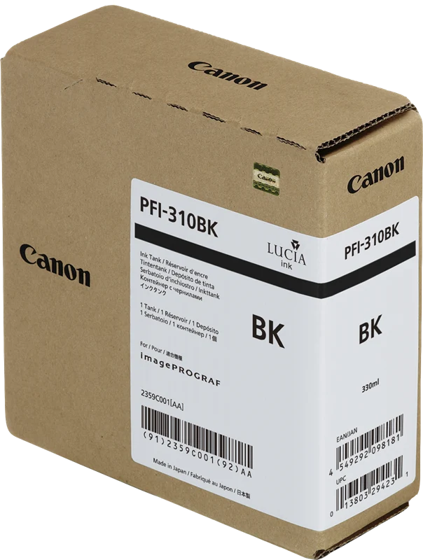 Canon PFI-310bk Schwarz Druckerpatrone 2359C001