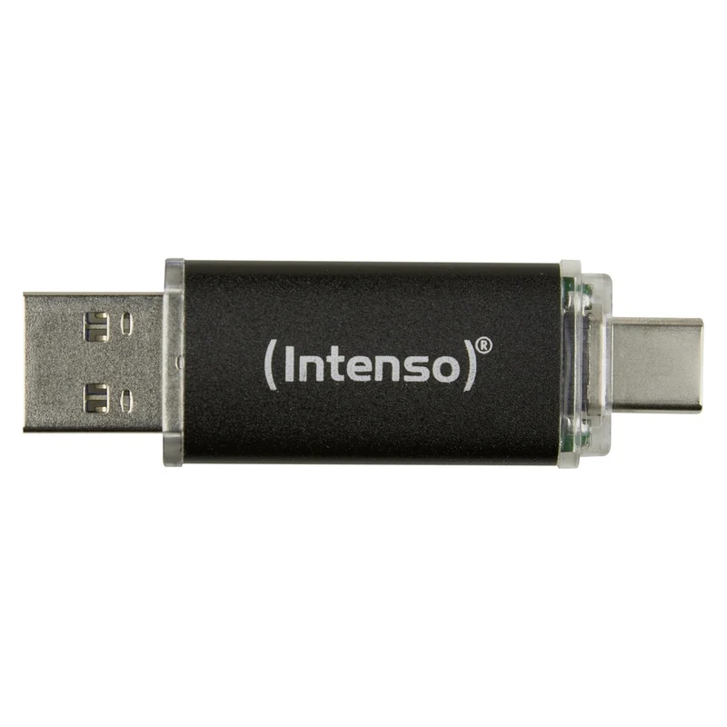 Intenso 3539490 USB-Stick 64 GB USB Type-A / USB Type-C 3.2 Gen 1 (3.1 Gen 1) Anthrazit