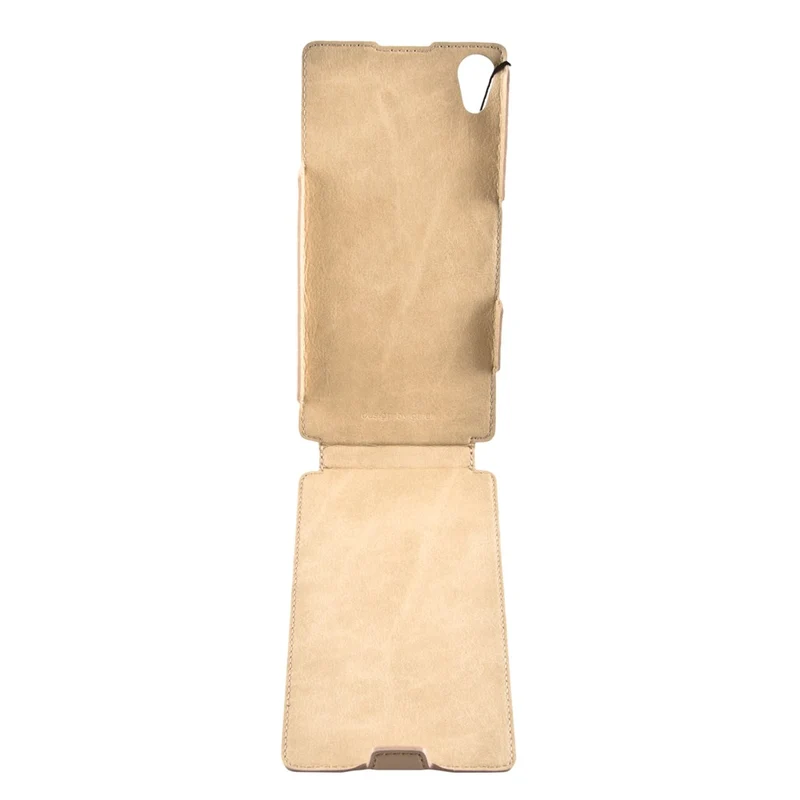 MiKE GALELi Flip Case Beige passend für Sony Xperia Z3