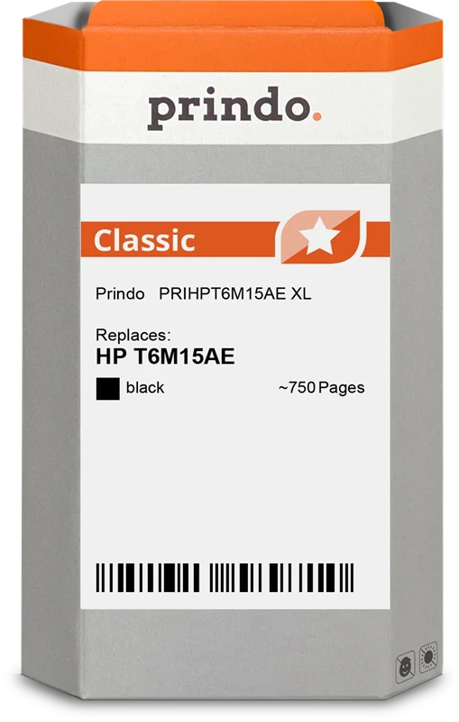 Prindo Classic XL Druckerpatrone kompatibel mit HP 903 XL Schwarz