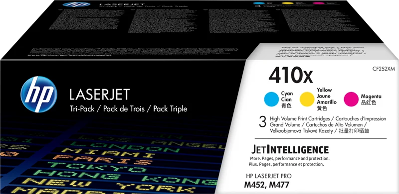 HP 410X Multipack Cyan/Magenta/Gelb