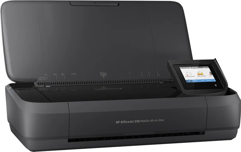 HP OfficeJet 250 Mobiler Tintenstrahldrucker Schwarz