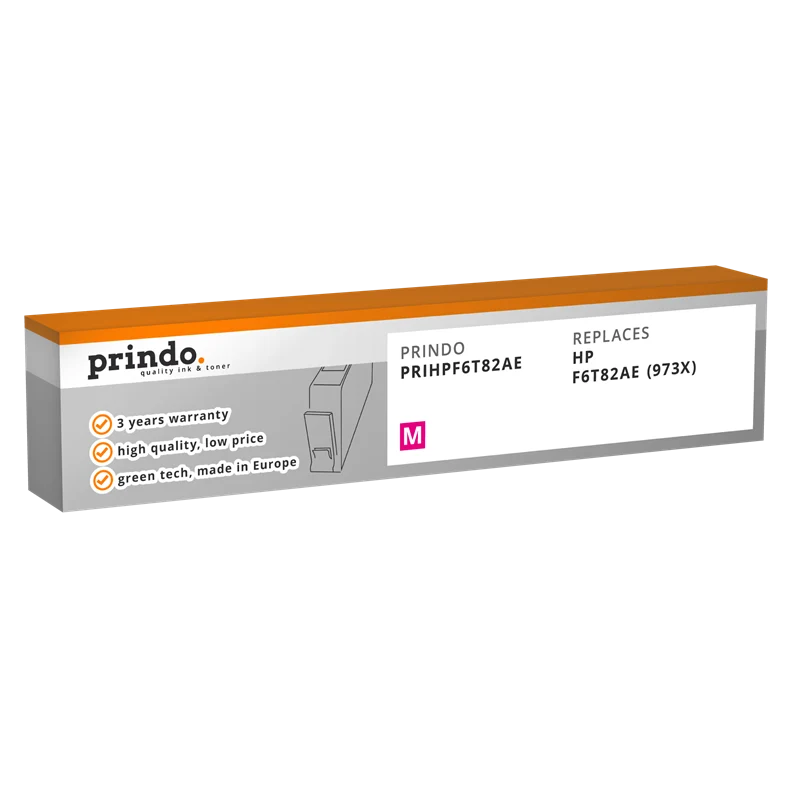 Prindo Classic XL Druckerpatrone kompatibel mit HP 973X Magenta