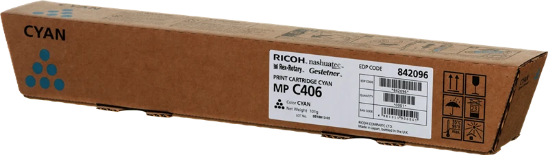 Ricoh MP C406C Cyan Toner