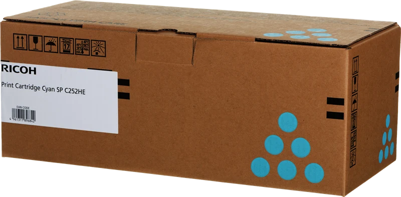 Ricoh SP C252HE Cyan Toner