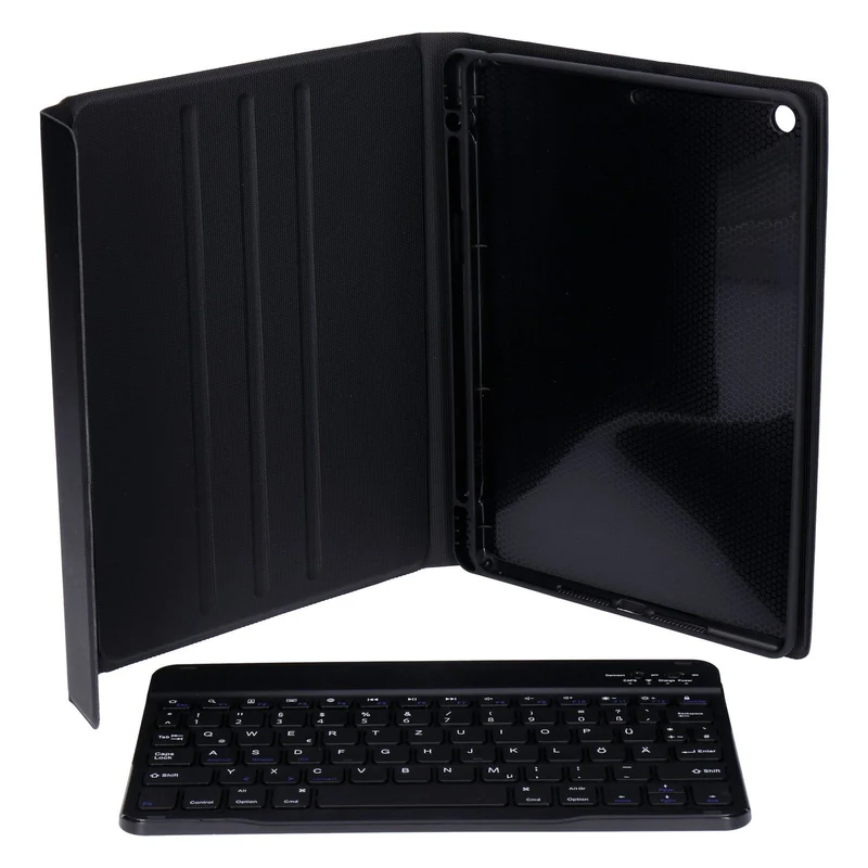 DEQSTER Keyboard iPad 10.2 abnehmbare Tastatur schwarz