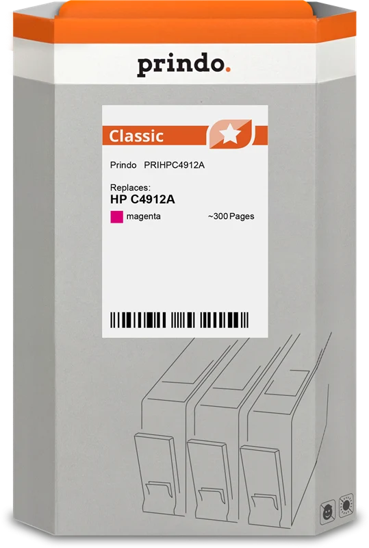 Prindo Classic Druckerpatrone kompatibel mit HP 82 Magenta
