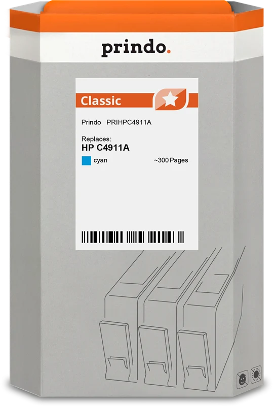 Prindo Classic Druckerpatrone kompatibel mit HP 82 Cyan