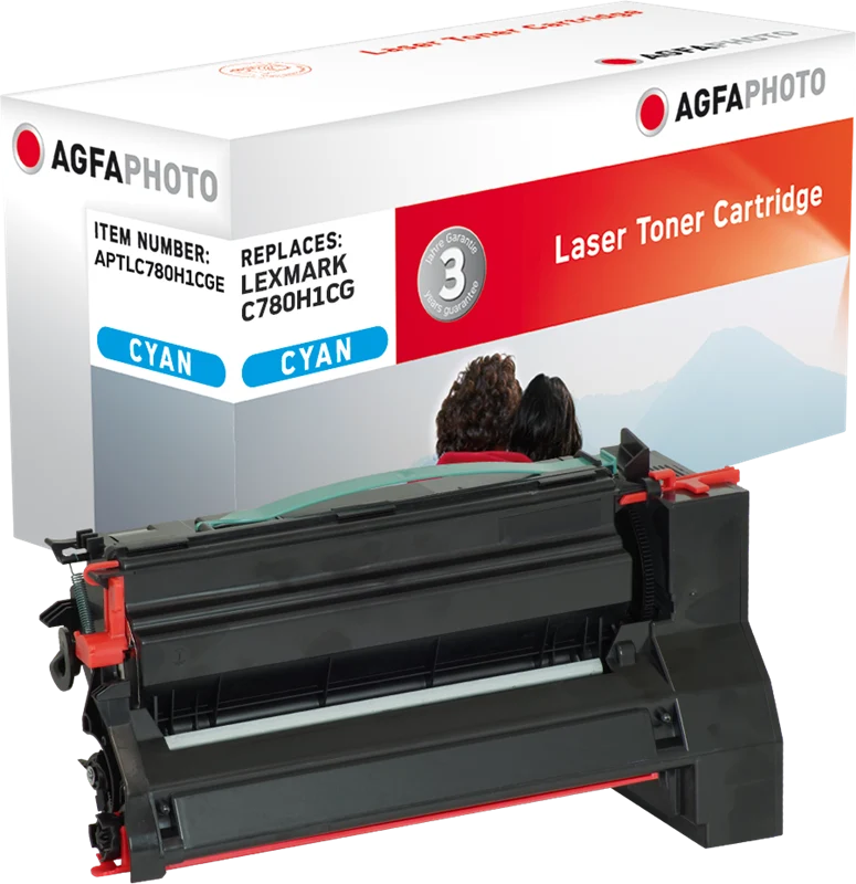 Agfa Photo XL Toner kompatibel mit Lexmark C780H1CG Cyan