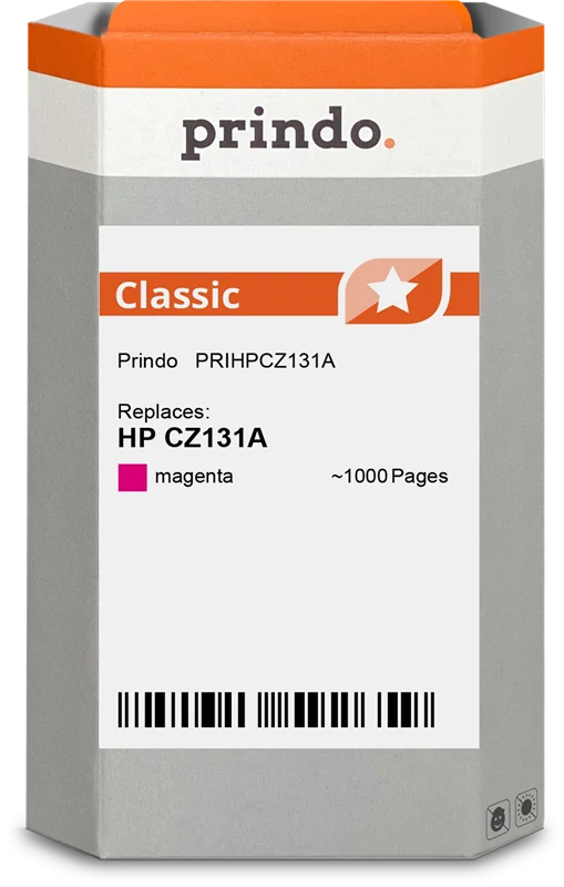 Prindo Classic Druckerpatrone kompatibel mit HP 711 Magenta
