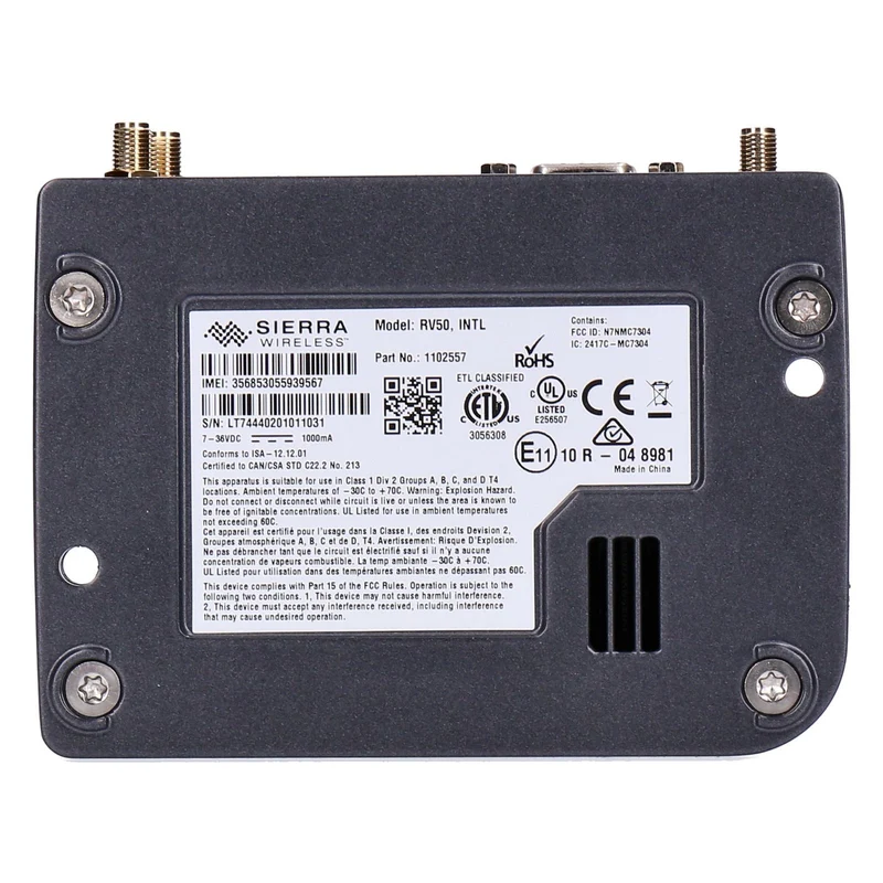 Sierra Wireless AirLink Raven RV50 Industrial LTE Gateway internationale Version