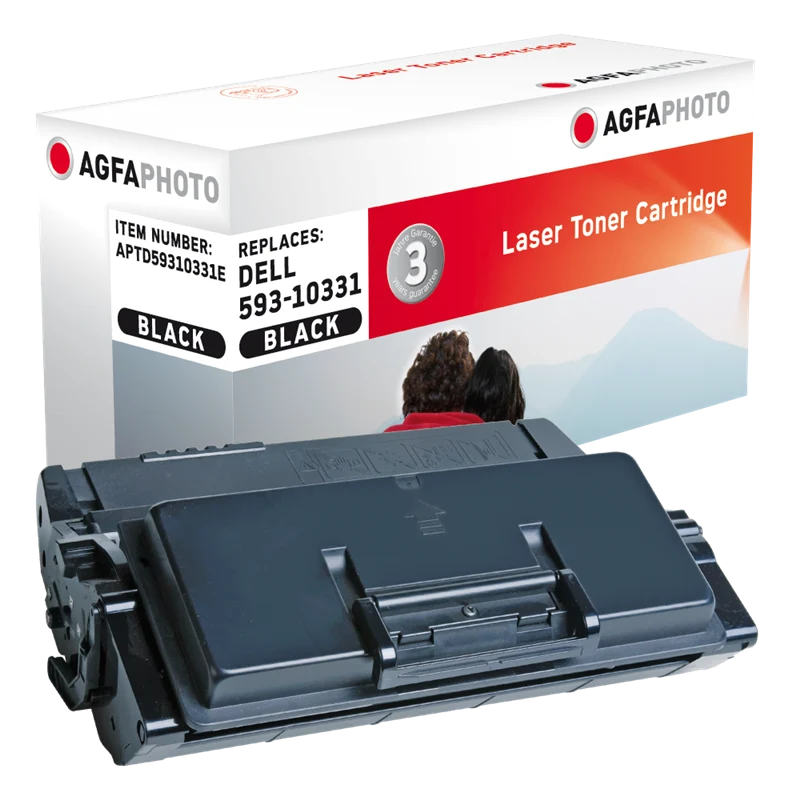 Agfa Photo Toner kompatibel mit Dell 593-10331 Schwarz