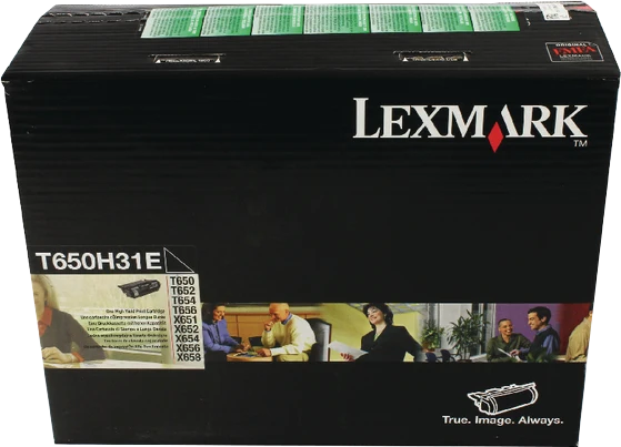 Lexmark T650H31E Schwarz Toner