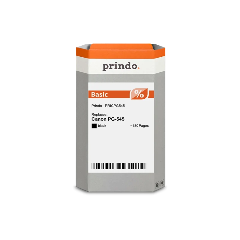 Prindo Basic Druckerpatrone kompatibel mit Canon PG-545 Schwarz