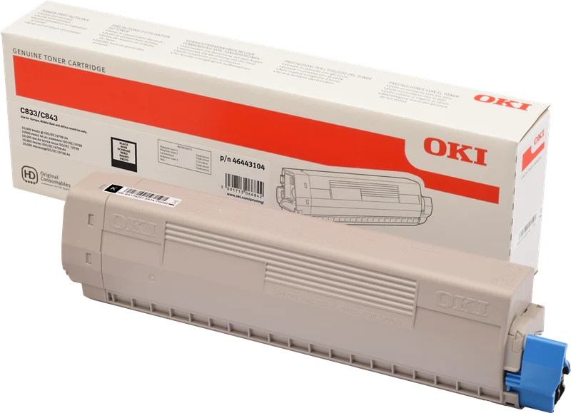 OKI 46443104 Schwarz Toner