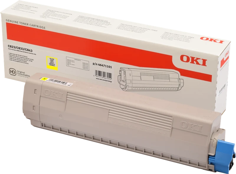 OKI 46471101 Gelb Toner