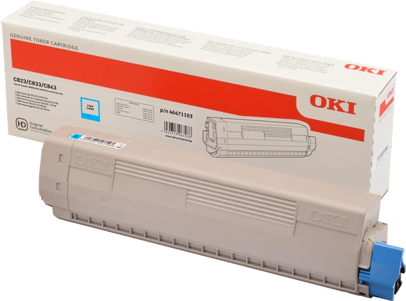 OKI 46471103 Cyan Toner