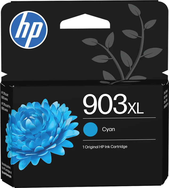 HP 903 XL Cyan Druckerpatrone T6M03AE