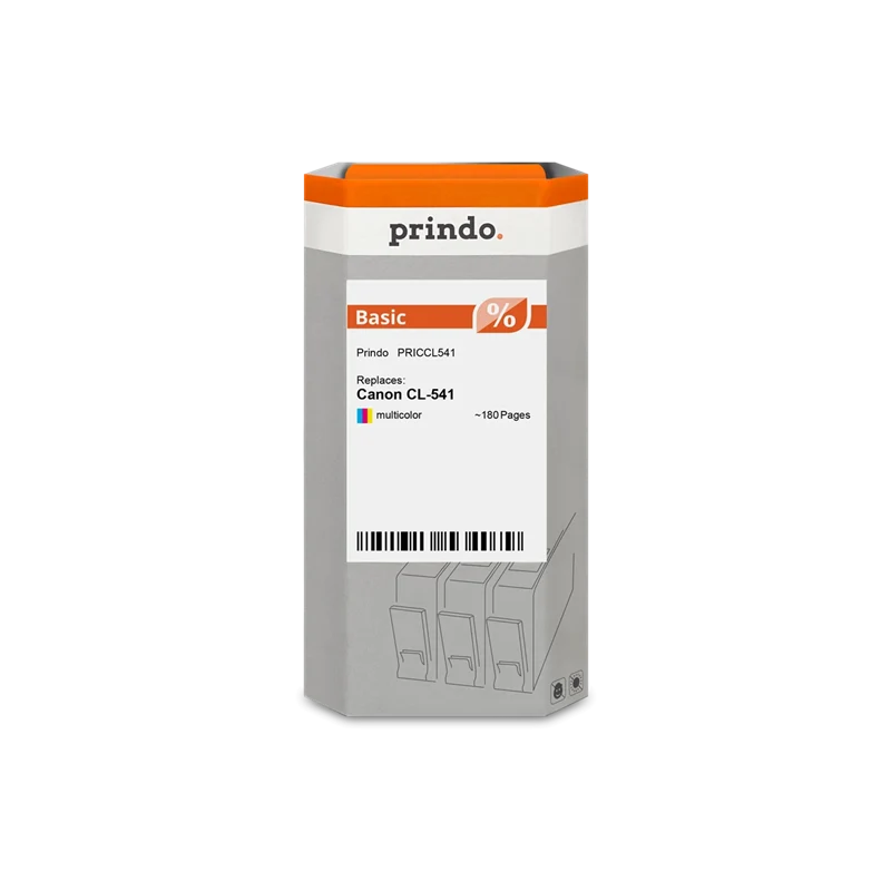 Prindo Basic Druckerpatrone kompatibel mit Canon CL-541 mehrere Farben