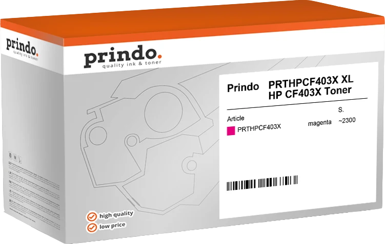 Prindo Classic XL Toner kompatibel mit HP 201X Magenta